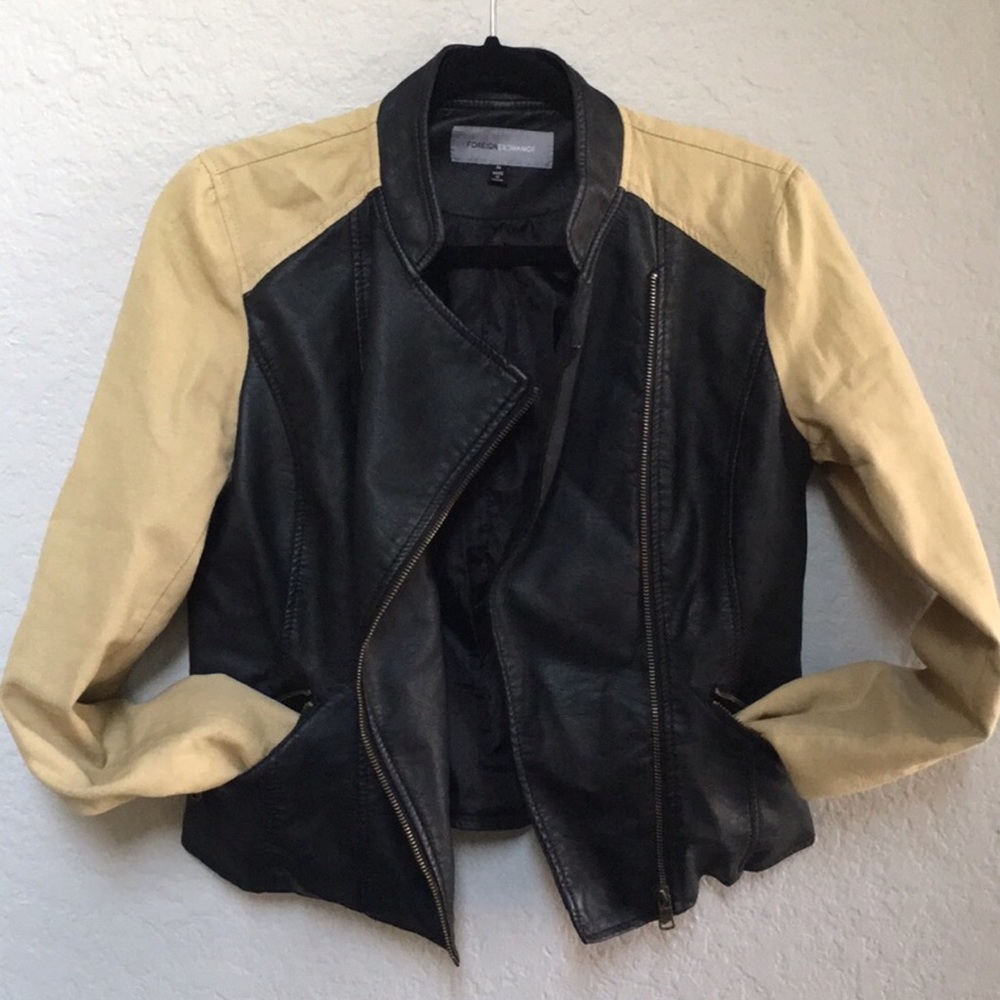 BOMBER FOREIGN EXCHANGE bad ass Zipper jacket